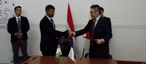 КЧС и Правительство Японии подписали новые проекты в сфере ЧС - Sputnik Тоҷикистон