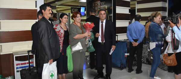 Учителя из России приехавшие в Республику Таджикистан - Sputnik Тоҷикистон