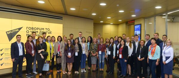 Школа молодого журналиста Sputnik Школа молодого журналиста Sputnik - Sputnik Таджикистан