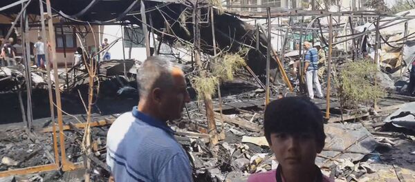 Пожар в Пяндже - Sputnik Таджикистан