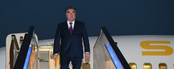 Президент Таджикистана Эмомали Рахмон, архивное фото - Sputnik Тоҷикистон