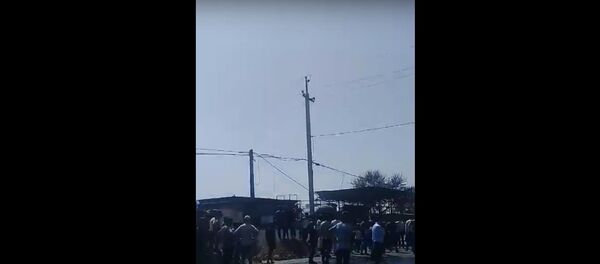 Пожар на автозаправке в Таджикистане - Sputnik Таджикистан