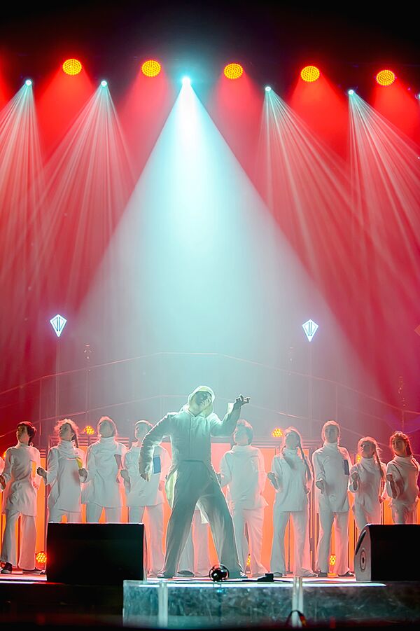 Выступление Детского музыкального театра юного актера - Sputnik Таджикистан