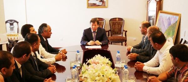 Дидои Раҳимзода бо раҳбарони созмонҳои муҳоҷиратӣ - Sputnik Тоҷикистон