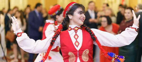 Посольство Таджикистана в Москве дало прием в честь Дня независимости - Sputnik Тоҷикистон