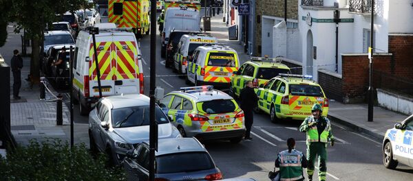 Полицейские машины в Лондоне, архивное фото Полицейские машины в Лондоне, архивное фото - Sputnik Таджикистан