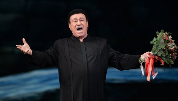 Оперный певец Зураб Соткилава, архивное фото - Sputnik Таджикистан
