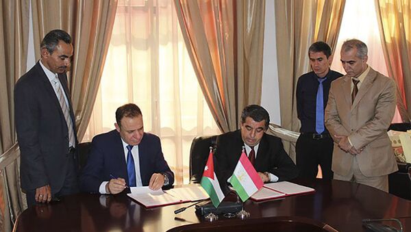 Парафирование проекта Соглашения между Республикой Таджикистан и Иорданским Хашимитским Королевством - Sputnik Тоҷикистон