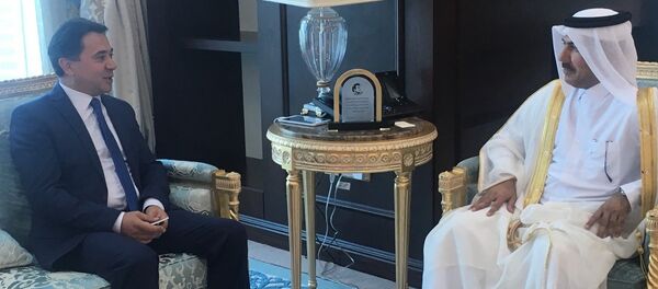 Посол Таджикистана в Катаре вручил копии Верительных грамот - Sputnik Тоҷикистон