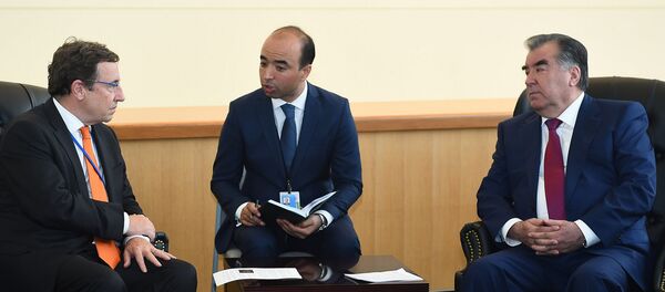 Встреча с Директором Программы развития ООН Ахимом Штайнером - Sputnik Таджикистан