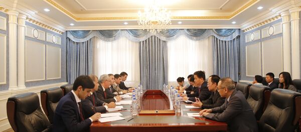 Дидори ҳайъати Тоҷикистону Чин Дидори ҳайъати Тоҷикистону Чин - Sputnik Тоҷикистон