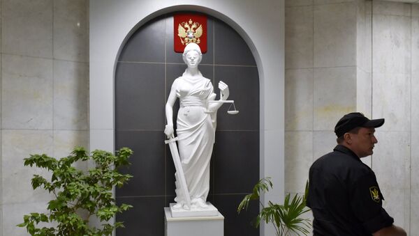 Статуя богини правосудия, архивное фото - Sputnik Таджикистан