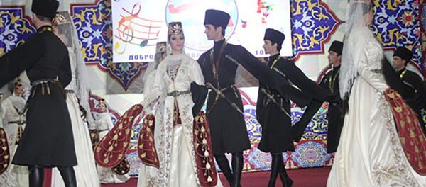 Закрытия дней культуры России в Таджикистане - Sputnik Тоҷикистон