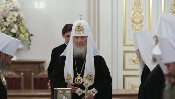 Патриарх Московский и всея Руси Кирилл, архивное фото - Sputnik Таджикистан