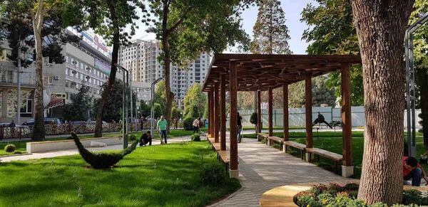 Парк в Душанбе - Sputnik Таджикистан