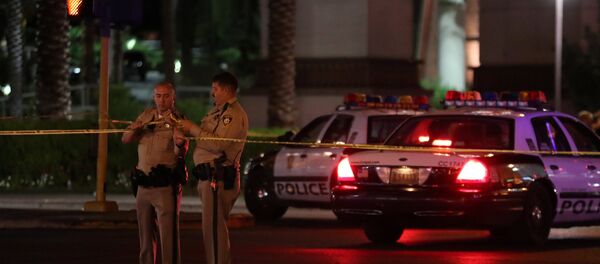 Полиция США в Лас-Вегасе после стрельбы - Sputnik Тоҷикистон