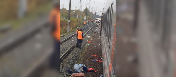 Кадры ДТП под Владимиром Кадры ДТП под Владимиром - Sputnik Таджикистан