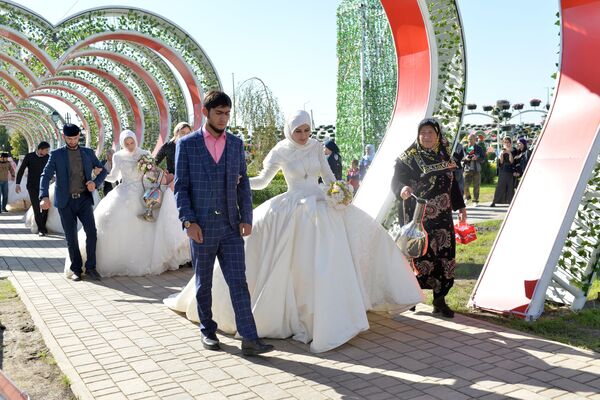 Празднование Дня города в Грозном - Sputnik Таджикистан