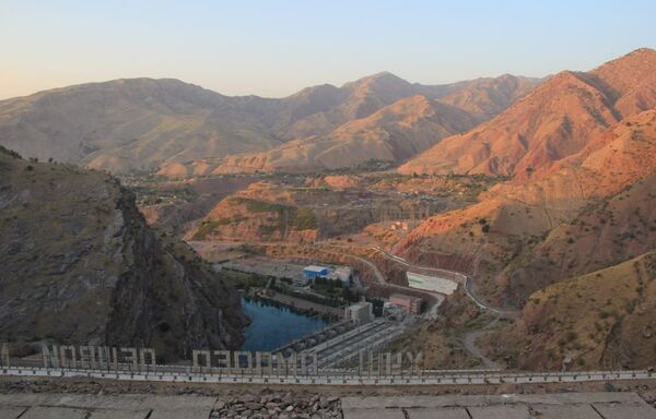 Вид с плотины Нурекской ГЭС - Sputnik Таджикистан