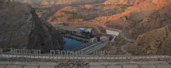 Вид с плотины Нурекской ГЭС - Sputnik Таджикистан