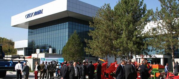 На территории ташкентского Узэкспоцентра - Sputnik Тоҷикистон