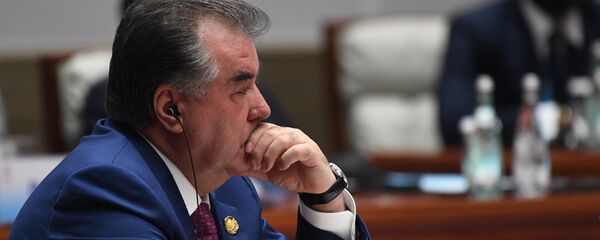 Президент Таджикистана Эмомали Рахмон, архивное фото - Sputnik Тоҷикистон