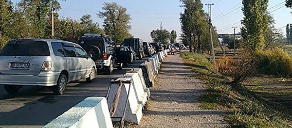 Ситуация на кыргызско-казахской границе Ситуация на кыргызско-казахской границе - Sputnik Таджикистан