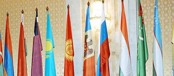 Флаги государств СНГ  - Sputnik Тоҷикистон