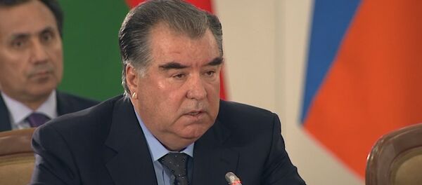 Президент Таджикистана Эмомали Рахмон выступил на заседании Совета глав стран СНГ в Сочи - Sputnik Тоҷикистон