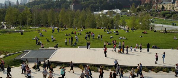 Парк Зарядье, архивное фото Парк Зарядье, архивное фото - Sputnik Таджикистан