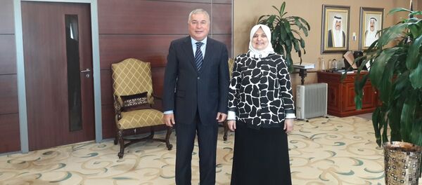 Встреча с Министром социальной защиты, труда, развития, планирования и Госминистром по экономическим вопросам Государства Кувейт - Sputnik Таджикистан