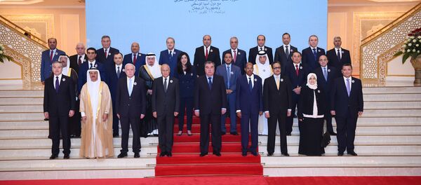 Второе заседание экономического Форума и сотрудничества арабских государств со странами Центральной Азии и Азербайджана - Sputnik Тоҷикистон