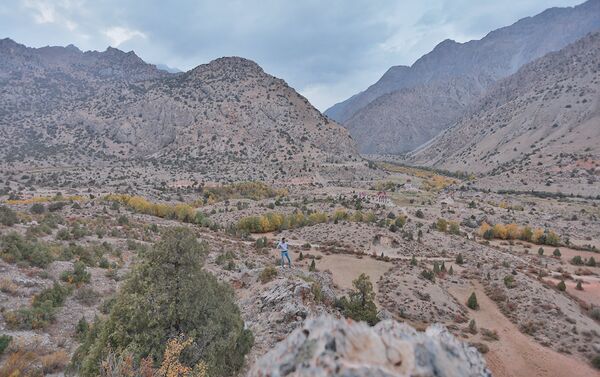 Фанские горы, пейзаж в Республике Таджикистан - Sputnik Таджикистан