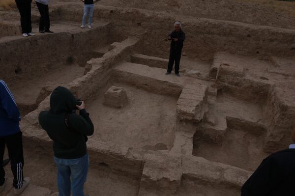 Раскопки на месте древнего города Саразма  - Sputnik Таджикистан