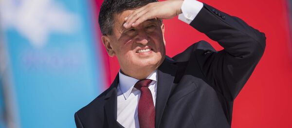 Сооронбай Жээнбеков – новый президент Киргизии - Sputnik Тоҷикистон