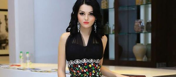 Участница конкурса красоты «Краса Вселенной» АННА МУМИНОВА - Sputnik Тоҷикистон