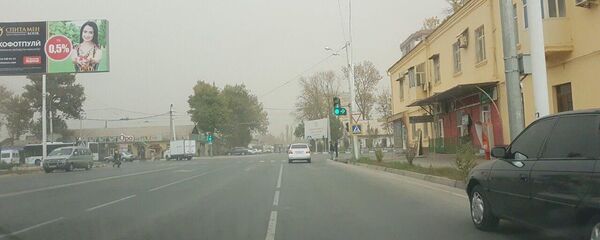 Пыльная буря в Душанбе - Sputnik Таджикистан