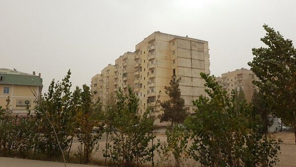 Пыльная буря в Душанбе - Sputnik Таджикистан
