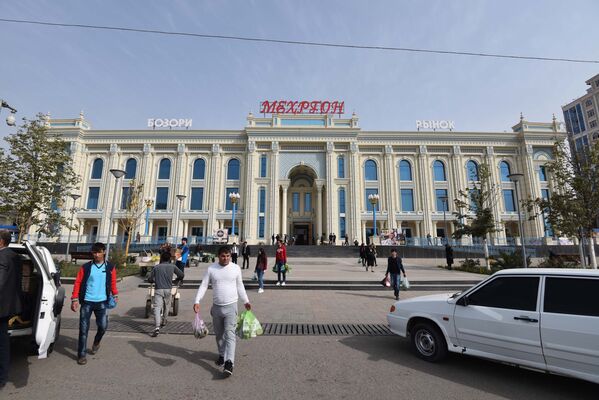 Рынок Мехргон, архивное фото - Sputnik Таджикистан