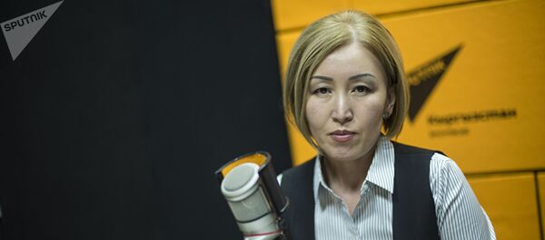 Член правления Социального фонда КР, заместитель председателя Социального фонда КР Гульнура Джуматаева, архивное фото - Sputnik Таджикистан