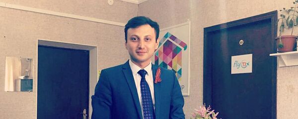 Алиҷон Сулаймонов менеҷери Клуби соҳибкорони ҷавони Кумитаи ҷавонон ва варзиш - Sputnik Тоҷикистон