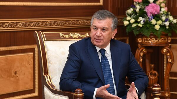 Президент Республики Узбекистан Шавкат Мирзиёев - Sputnik Таджикистан