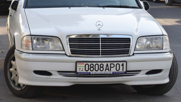 Автомобильные номера в Таджикистане, архивное фото - Sputnik Таджикистан