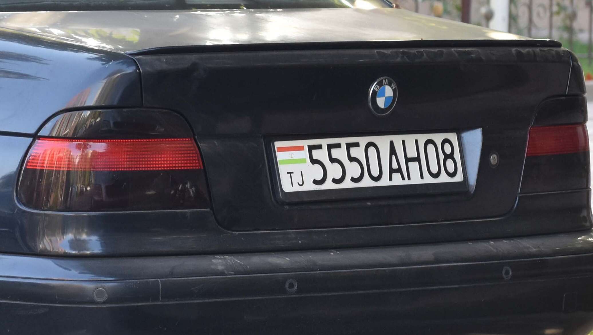 Автомобильные номера Таджикистана