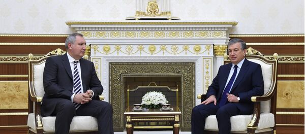 Шавкат Мирзиёев принял Дмитрия Рогозина, архивное фото - Sputnik Таджикистан