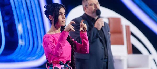 Ёсуман Исмонзода на шоу талантов Удивительные люди. - Sputnik Тоҷикистон