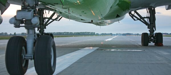 На взлетно-посадочной полосе аэродрома, архивное фото На взлетно-посадочной полосе аэродрома, архивное фото - Sputnik Таджикистан