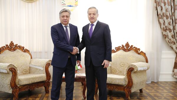 Встреча министров иностранных дел Таджикистана и Кыргызстана в г. Душанбе - Sputnik Тоҷикистон
