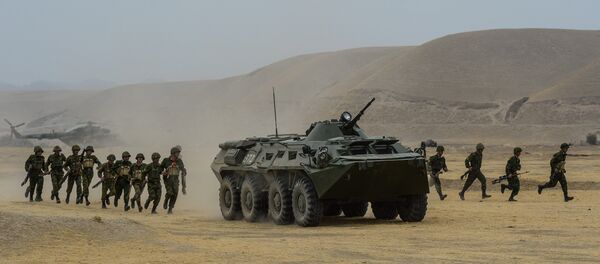 Учения ОДКБ в Таджикистане, архивное фото - Sputnik Тоҷикистон