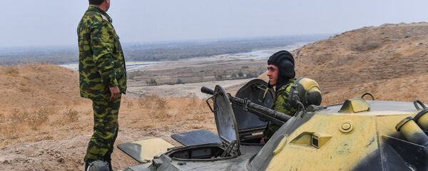 Учения ОДКБ в Таджикистане, архивное фото Учения ОДКБ в Таджикистане, архивное фото - Sputnik Таджикистан
